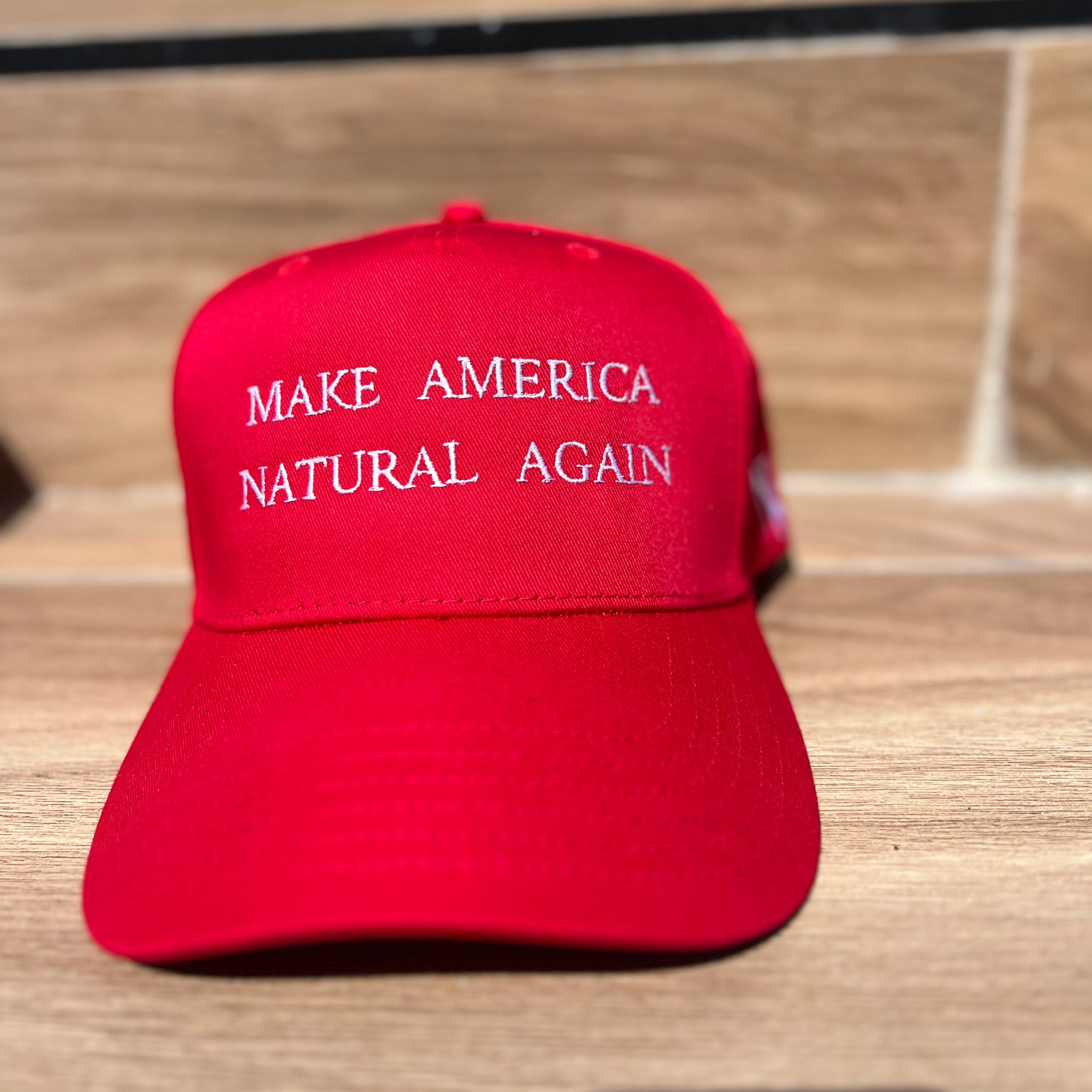 'The Movement' 5 Panel Snap Back - Red